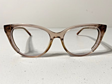 BEBE BB5208 200 Topaz Animal Authentic Eyeglass Frames Only 52-17-135