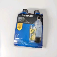 Sodastream Jet Sparkling Water Maker - Black/Silver White No Caps