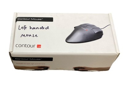 Contour Design Ergonomic LEFT Handed USB Wired Mouse CMO-GM-L-L
