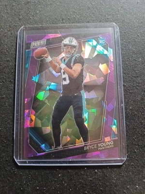 2023 Panini National Gold VIP Bryce Young Purple Ice /50 Panthers