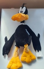 Vtg Daffy Duck Plush 24" Six Flags Exclusive Warner Brothers 90's