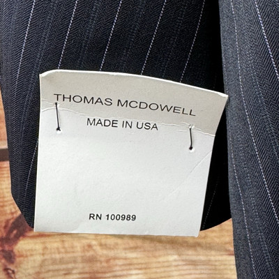 Brooks Brothers X Southwick Men's Blue Suit Jacket/Blazer W