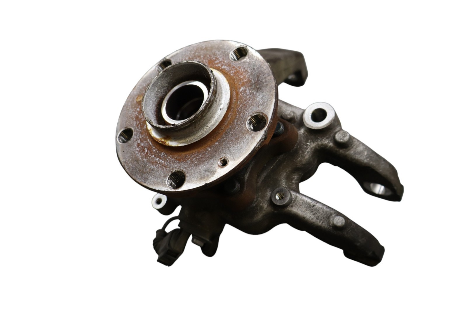 03-13 Bentley Continental GTC Rear Right Side Spindle Knuckle Hub Oem