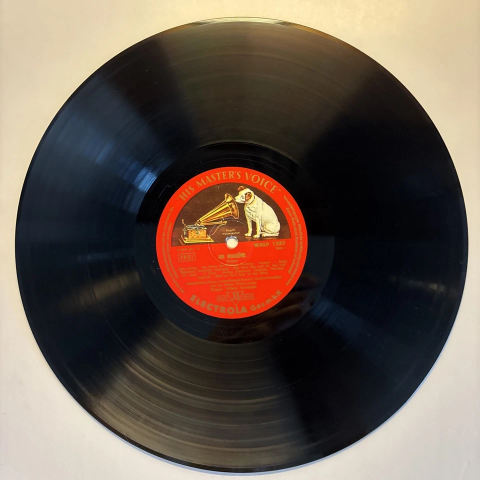 WAGNER die Walkure/ELECTROLA E 90100/4 FURTWANGLER LAST RECORD Orig German 5LPs Foto 3 de 4