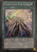YuGiOh Constellar Star Chart Secret Rare 1st Edition HA07-EN027