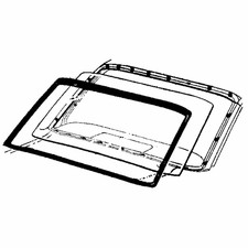 Replacement Windshield Gasket Repair Part For 1967-1968 Mercury Cougar
