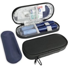 CDBXPRG Insulin Pen Cooler Travel Case with TSA 7.7 x 3.4 x 1.2 inches, Black