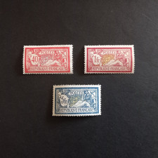 FRANCIA 1900/ ALLEGORIA TIPO "MERSON" - N. 3 VALORI LING. MH*