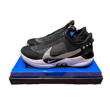 nike adapt bb black & blue platinum shoes
