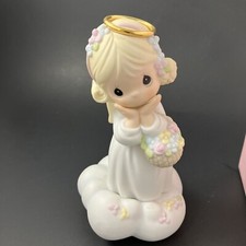 Missing You Precious Moments Angel Figurine 524107 W/ Original Box EUC See Pic