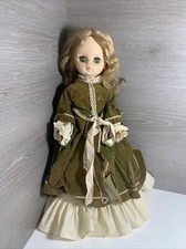 Effanbee 1965 Doll 18" Blonde Green Sleepy Eyes 1700 Green Dress