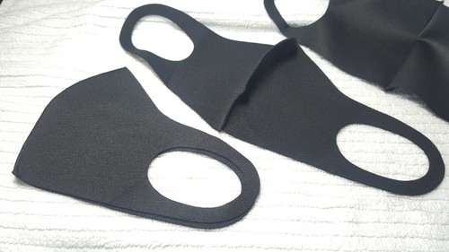 20 PC Face Mask Washable Reusable Breathable Thin Mask Stretch Fabric USA - Picture 2 of 12