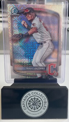 2025 Topps Bowman Baseball Travis Bazzana Chrome Prospect Mojo Refractor #BCP-13