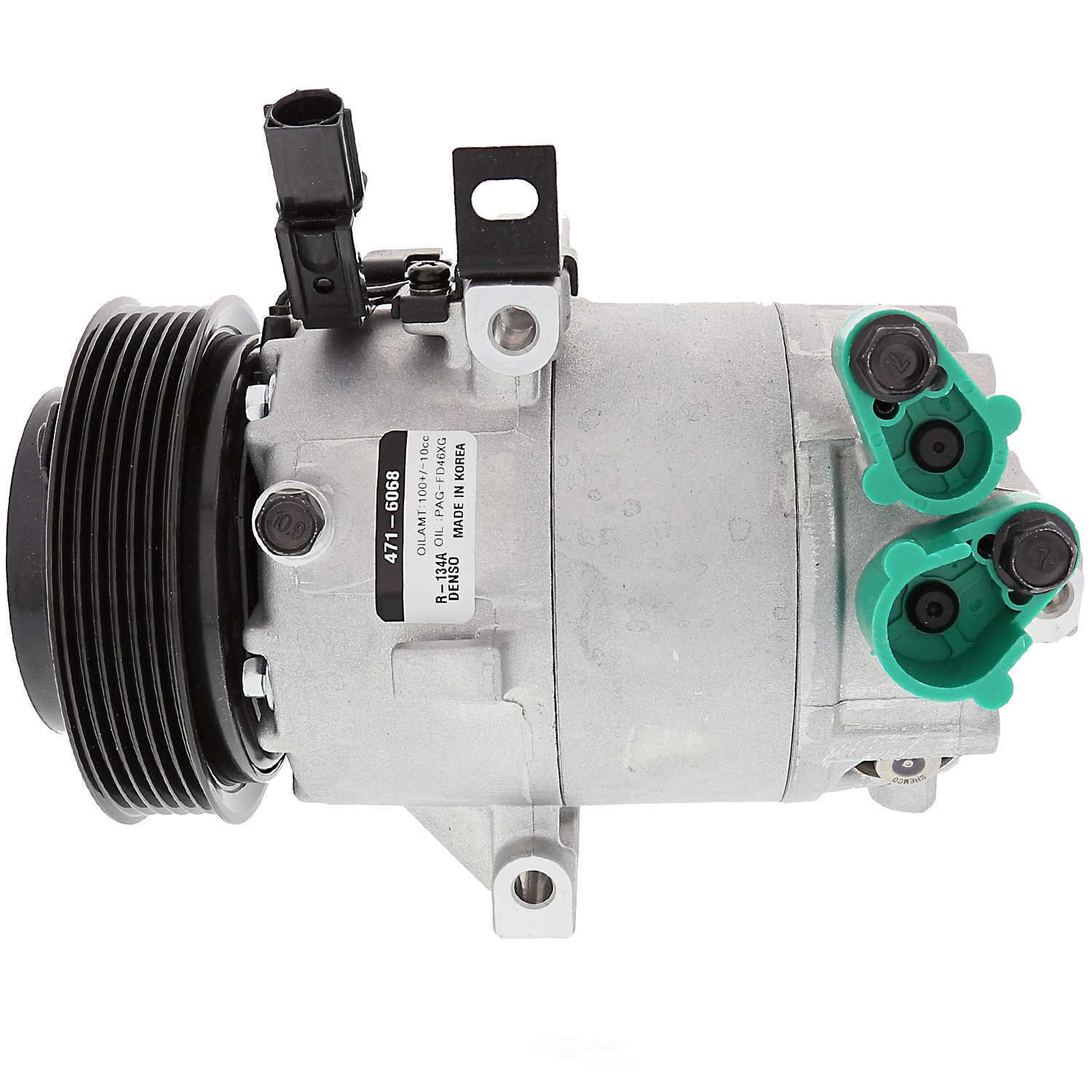 A/C Compressor-New Compressor with Clutch DENSO 471-6068
