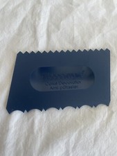 Tupperware Double Sided Cake Decorator Icing Frosting Trimmer BLUE