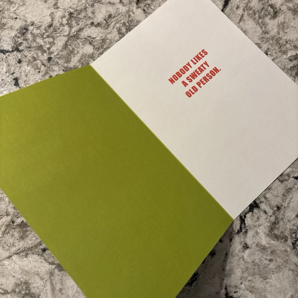 Funny Birthday Getting Older Humor 5.5” X 8” Hallmark Comedy Greeting Card - Image 3 of 4