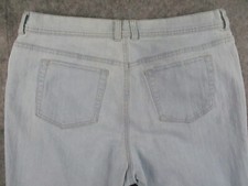 Gloria Vanderbilt Jeans Womens 14 Light Blue Denim Comfort Amanda Stretch 35x30