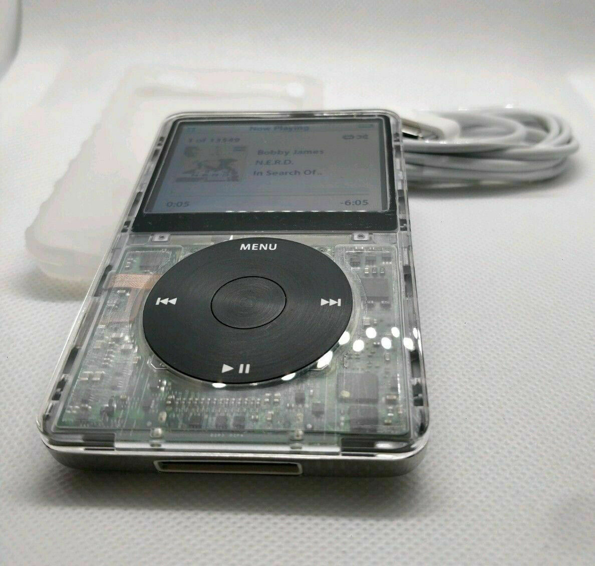 Apple iPod Classic 5th Gen. 30GB - White (MA002LL/A) for sale