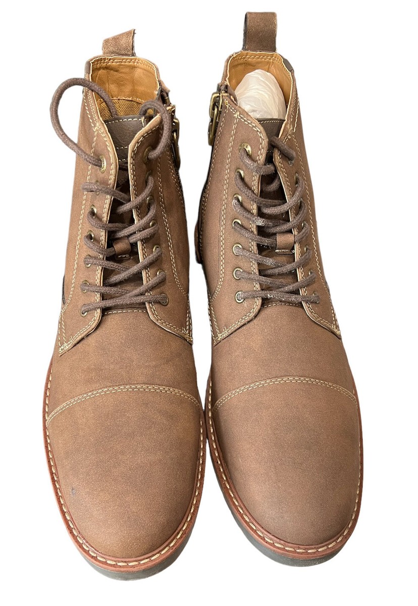 Dockers Mens Rawls Rugged Lace-up Synthetic Leather Lugged 
