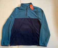 Boy's Wonder Nation Fleece Quarter Zip Pullover Sz. XL 14-16 NWT