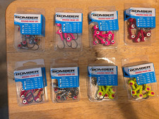 Round  & Shad Jig Heads - 1/8 oz, 3/8 oz & 1/2 oz Bulk Lot  .. 100+ Jig Heads