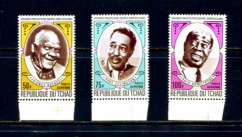 Single Chadian Stamps
