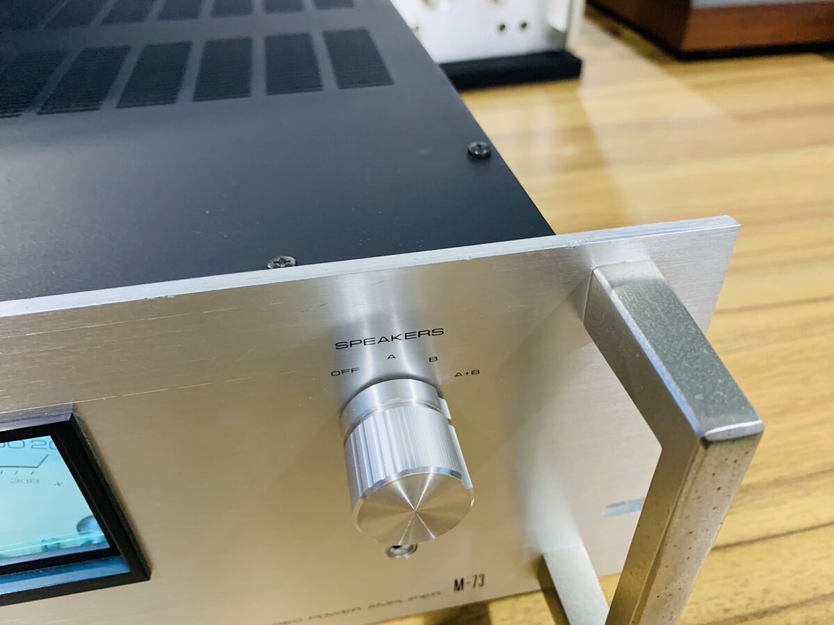 serviced Pioneer M-73 Japan vintage high power stereo audio serviced Pioneer M-73 Japan vintage high power stereo audio