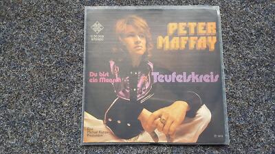 7'' Single Vinyl Peter Maffay - Teufelskreis/ Du bist ein Mensch