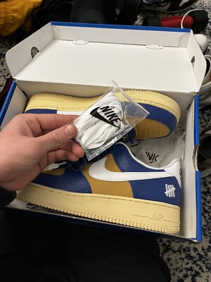 Size 10.5 - Nike Air Force 1 Low SP x Undefeated Dunk vs AF1
