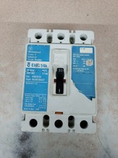Westinghouse Circuit Breaker EHD3030 30 Amps 480 VAC 3 Pole damaged label