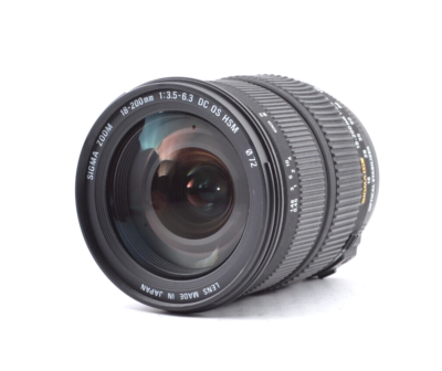 Near Mint】SIGMA 18-200mm f/3.5-6.3 DC OS HSM for NIKON F From
