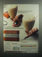 1984 General Foods International Coffees Ad - In Sun