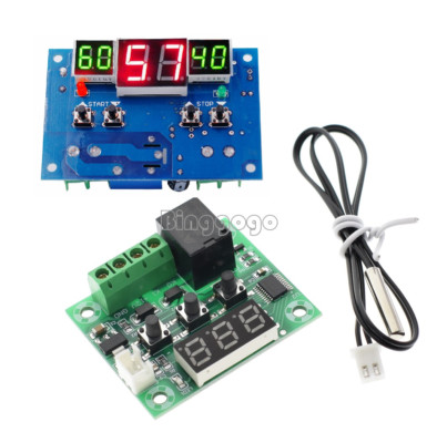 W1209/W1401 DC 12V Red LED Digital Thermostat Temperature Controller -9-110°C NE