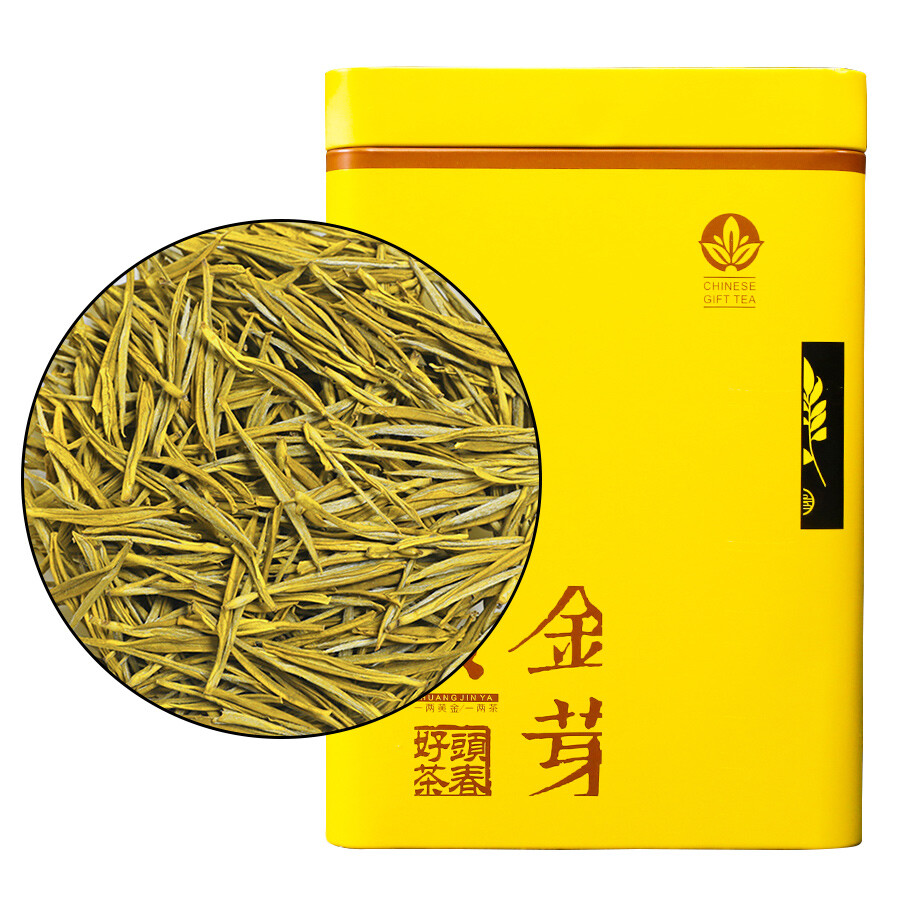 金華ページ Chinese Huang Jin Ya Green Tea Golden Buds Green Tea 250g/can | eBay