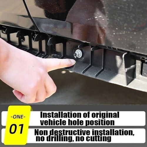 Running Board Side Step Pedal Nerf Bar Fit Mercedes Benz EQB SUV X243 2022-2024 - Picture 6 of 7