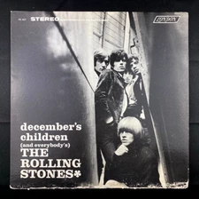 The Rolling Stones December's Children album 12" vinyl record LP 33 RPM, NM M-