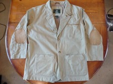 Orvis Zambezi Twill Gamekeepers Shooting Khaki Jacket/Blazer cotton Size Medium