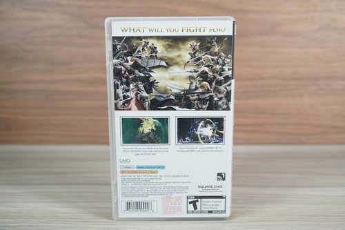 Dissidia Final Fantasy (Sony PSP, 2009) CIB w/ Manual complete TESTED - Picture 3 of 3