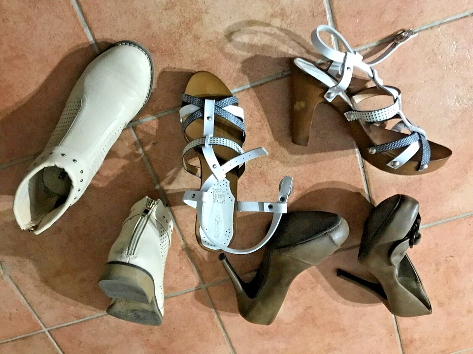 SCARPE DONNA 8 PAIA MISURE 38 e 39 BALLERINE MARC JACOBS O TACCO ALTO OTTIME - Immagine 3 di 4