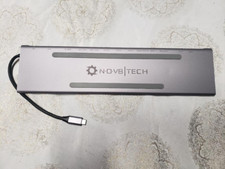 NOV8Tech USB C Laptop Docking Station USB-C Hub 14in1 Triple Display 2 HDMI ...