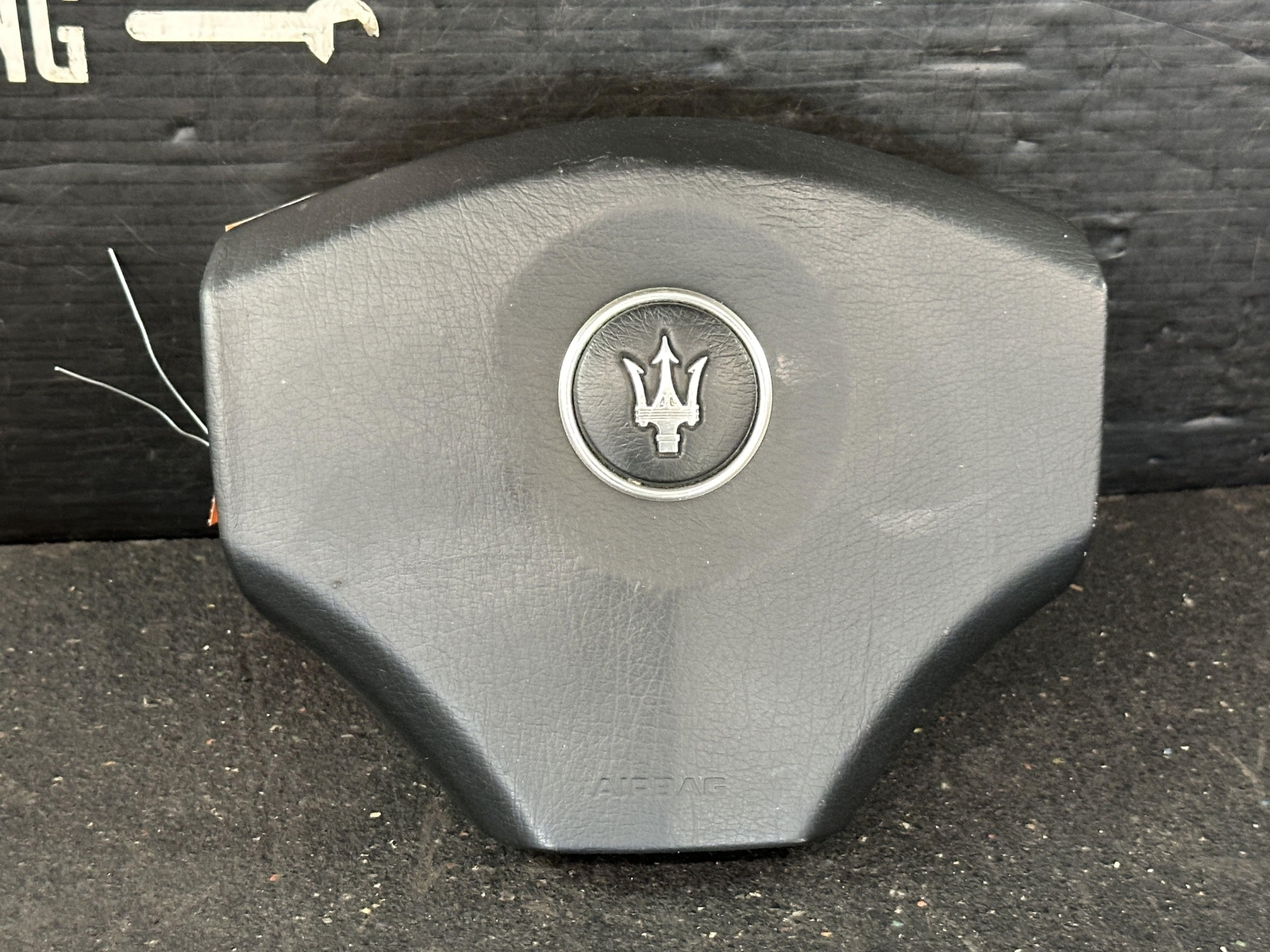 03-07 MASERATI COUPE GT DRIVER LEFT LH STEERING WHEEL AIR BAG INFLATOR 67592344