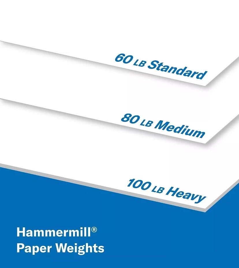 Hammermill Copier Digital Cover Stock 80 lbs. 17 x 11 Photo White 250 Sheets - Image 4 of 4