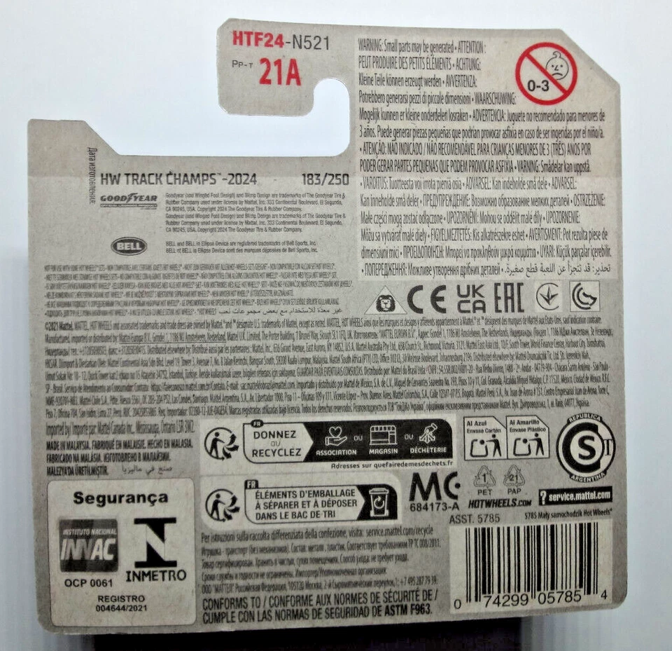 Hot Wheels - Bone Shaker - Treasure Hunt TH - HW Track Camps 2024 - HTF24 - Bild 2 von 3