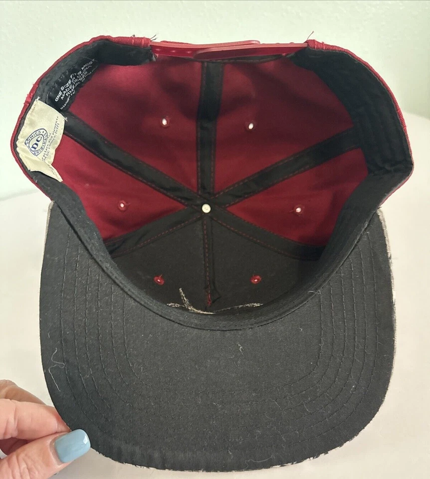 Gorra The Flash DC Comics Universe Logo Rojo Adulto Talla Pequeña/Mediana S/M Usada en Excelente Condición Foto 4 de 4