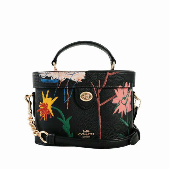 Coach X Jean Michel Basquiat Kay Crossbody Women's Bag Gold