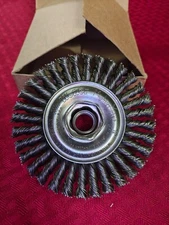 Weiler Mighty Mite Stringer Bead Twist Wire Wheel 4 In