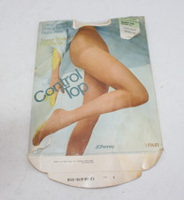 JCPenney Super Shaper Pantyhose Queen Tall Suntan 03 New Nude Heel Long Wearing2
