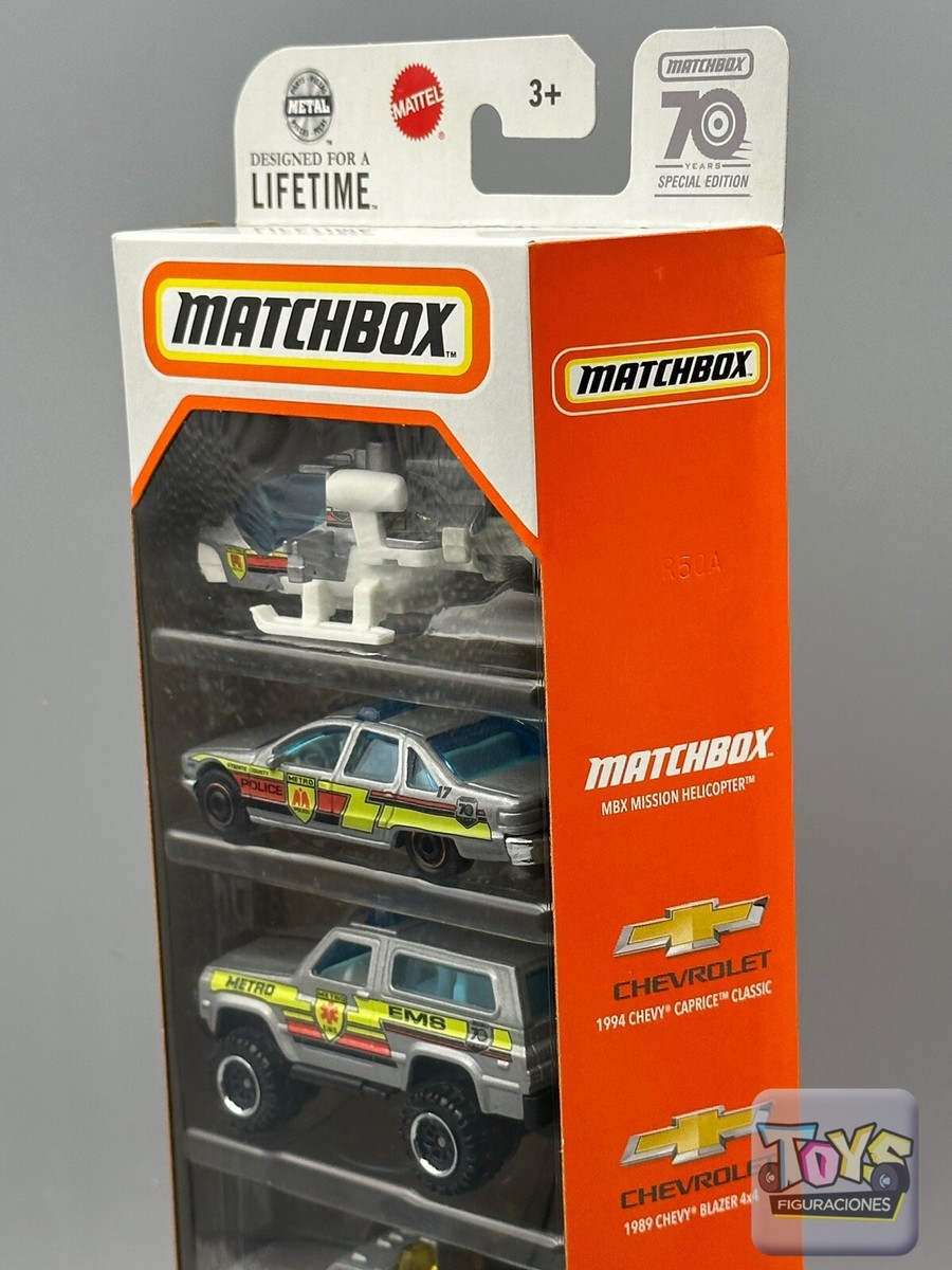 2023 MATCHBOX 70th City Drivers II 5 Pack Special Ed K5