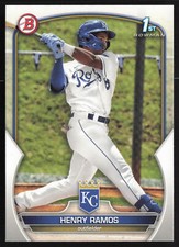 2023 Bowman Prospects Henry Ramos #BP-96 Kansas City Royals