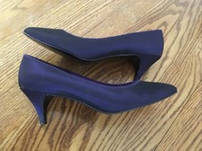 80's Vintage Women's Bally purple heels 8.5 Good condition